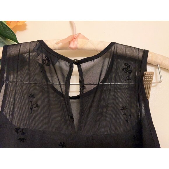 Ethereal/ Womens/Lace Boho Fairy/ Dress Sz Medium Black - Picture 11 of 16